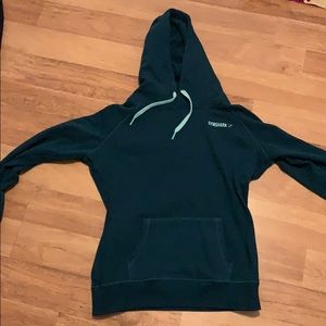 Gymshark Teal Hoodie; Women’s Medium; gently used